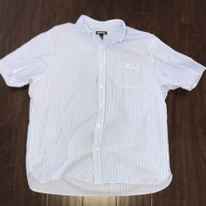 Lands End Seersucker button down